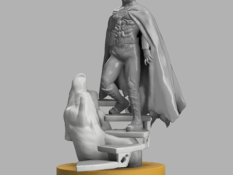 Batman 1989 Michael Keaton Figurines Ready to Print Model Cetak 3D