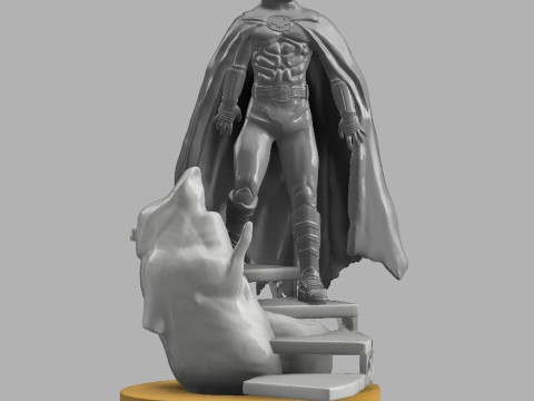 Batman 1989 Michael Keaton Figurines Ready to Print Model Cetak 3D