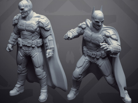 Batman DC Comic Character Ready to Print 3D 打印模型