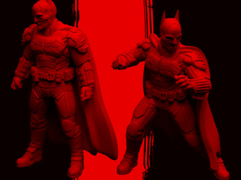 Batman DC Comic Character Ready to Print 3D Принт Модель