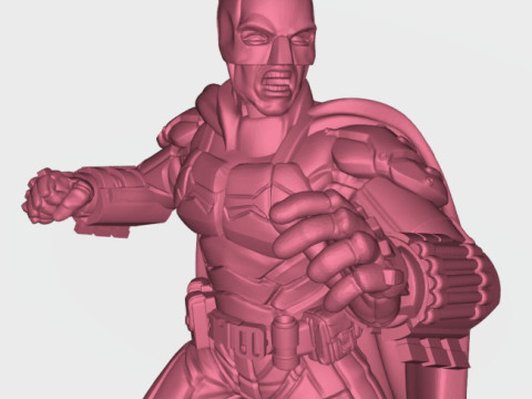 Batman DC Comic Character Ready to Print 3D Принт Модель