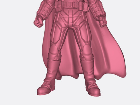 Batman DC Comic Character Ready to Print 3D Принт Модель
