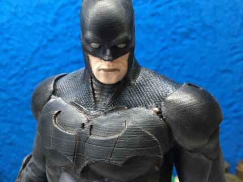 Batman Figurines DC Comic Ready to Print 3D Baskı Modeli