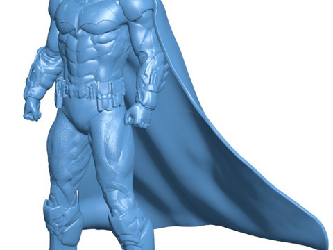 Batman Figurines DC Comic Ready to Print 3D Baskı Modeli