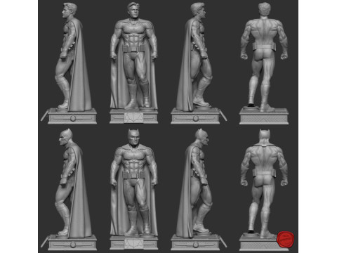 Batman Arkham Knigh Statues 30cm - 12in Ready to Print Modelo de Impressão 3D