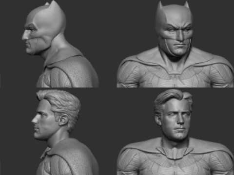 Batman Arkham Knigh Statues 30cm - 12in Ready to Print Modelo de Impressão 3D