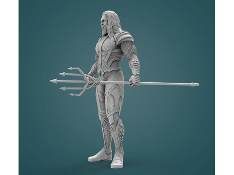 Aquaman Figurines Ready to Print 3D Print Model