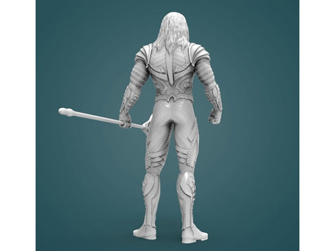 Aquaman Figurines Ready to Print 3D Print Model