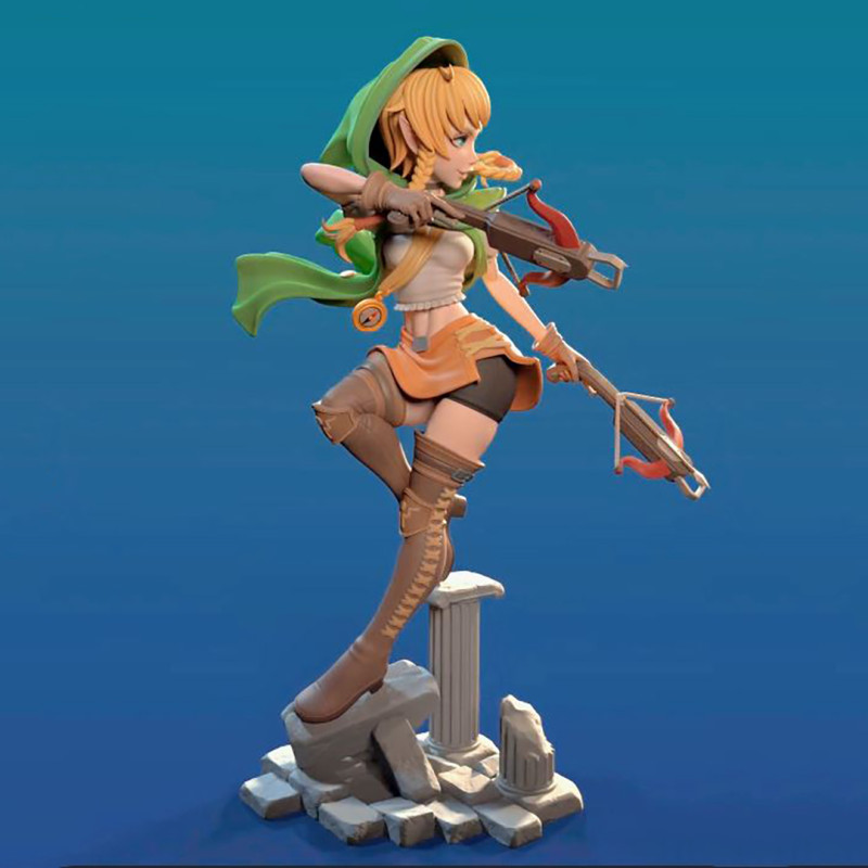 Linkle Hyrule Warriors Ready to Print 3D 打印模型 .c4d .max .obj .3ds .fbx .stl .blend 