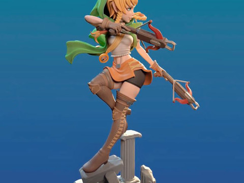 Linkle Hyrule Warriors Ready to Print 3D 打印模型