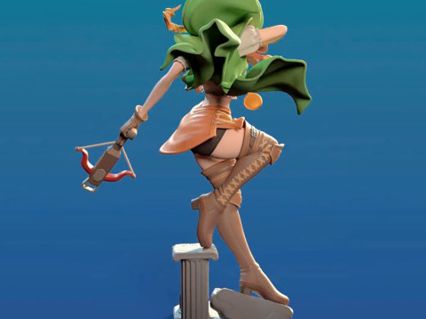 Linkle Hyrule Warriors Ready to Print 3D 打印模型