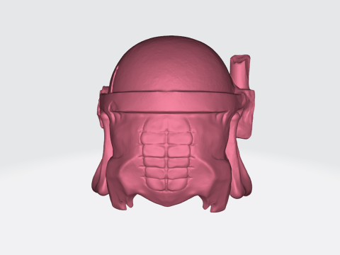 Boba Fett Skull Helmet STL 3D Print Files 3D Baskı Modeli