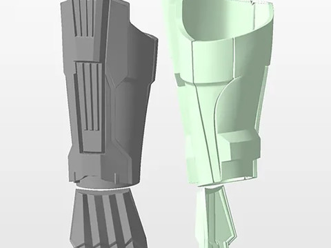 Boba Fett Star Wars Armor STL 3D Print Files 3D Baskı Modeli