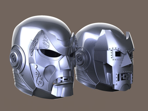 Dr Doom Helmet Ready to Print 3D प्रिंट मॉडल