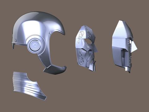 Dr Doom Helmet Ready to Print 3D प्रिंट मॉडल