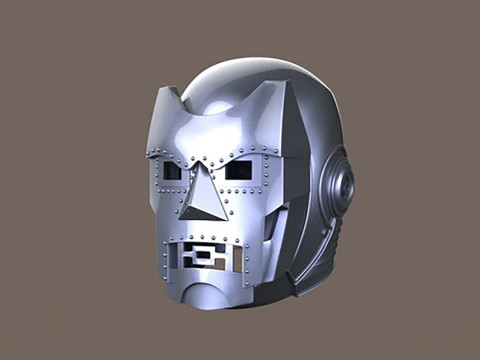 Dr Doom Helmet Ready to Print 3D प्रिंट मॉडल
