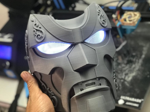 Dr Doom Helmet Ready to Print 3D प्रिंट मॉडल