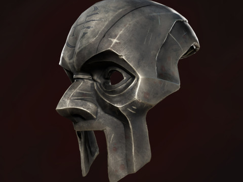 Dishonored 2 Abbey Overseer Mask Ready to Print 3D Принт Модель