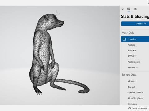 Meerkat Ready to Print 3D 프린트 모델