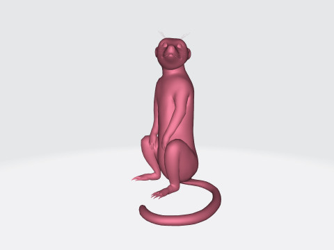 Meerkat Ready to Print 3D 프린트 모델