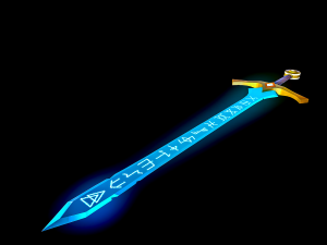 Fantasy Sword LPHP 3D Models