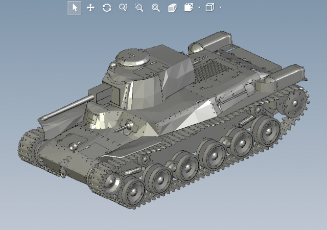 Tank 3Dモデル .c4d .max .obj .3ds .fbx .stl .blend 