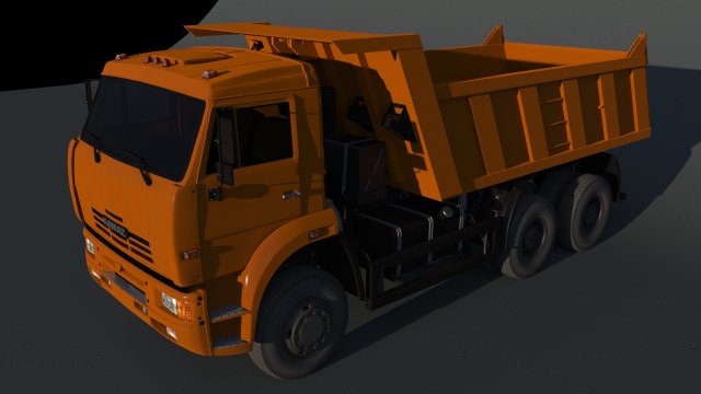 Truck Modelo 3D .c4d .max .obj .3ds .fbx .stl .blend 