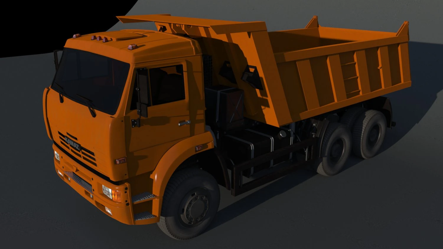 Truck 3D Model .c4d .max .obj .3ds .fbx .stl .blend 