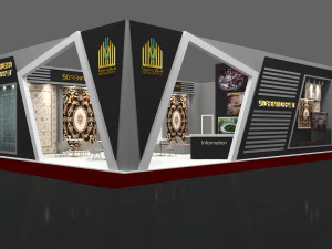 공정한 desing 전시회 3D 모델