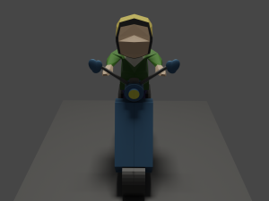 Motorcyclist 3D Models