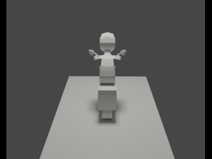 Motorcyclist 3D Модель