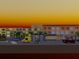 City block 3D Модель