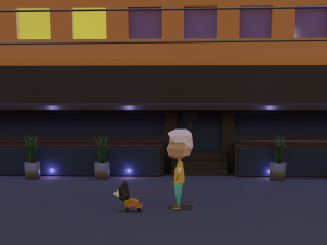 City block 3D Модель