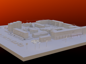 City block 3D Модель