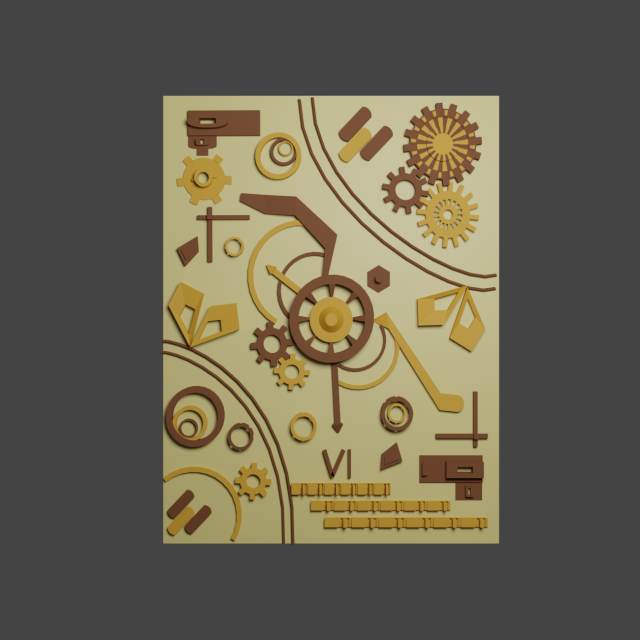 Mechanism 3Dモデル .c4d .max .obj .3ds .fbx .stl .blend 