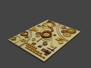 Mechanism 3Dモデル