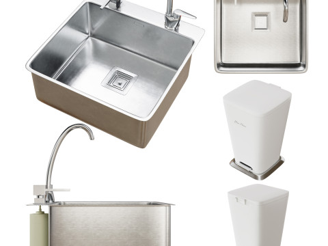 Your House Bathroom Collection 3D Model