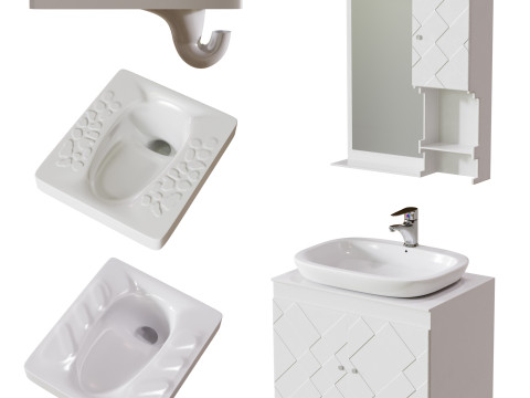 Your House Bathroom Collection 3D Model