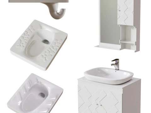 Your House Bathroom Collection 3D Model