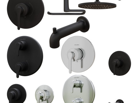 American Standard Studio-s Bathroom Collection Model 3D