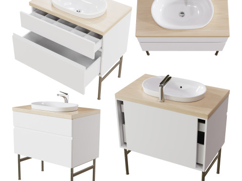 American Standard Studio-s Bathroom Collection Model 3D