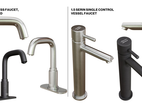 American Standard Serin Bathroom Collection 3D-Modell