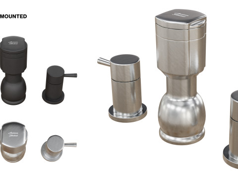 American Standard Serin Bathroom Collection 3D-Modell