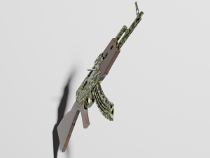 Ak 47 forest 3D मॉडल