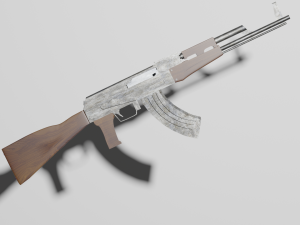 Ak 47 3D Model