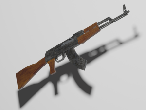 Ak 47 3D Model