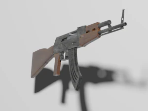 Ak 47 Modello 3D