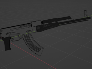 Ak 47 3D Model