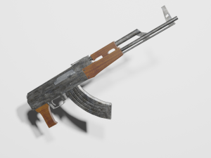 Aks 47u Modelo 3D