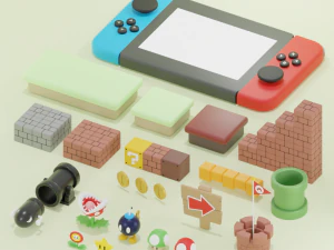 Supermario 3D Model